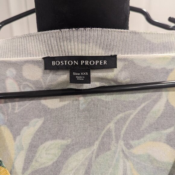 Boston Proper Bright Colorful Cardigan XXS - Picture 6 of 7